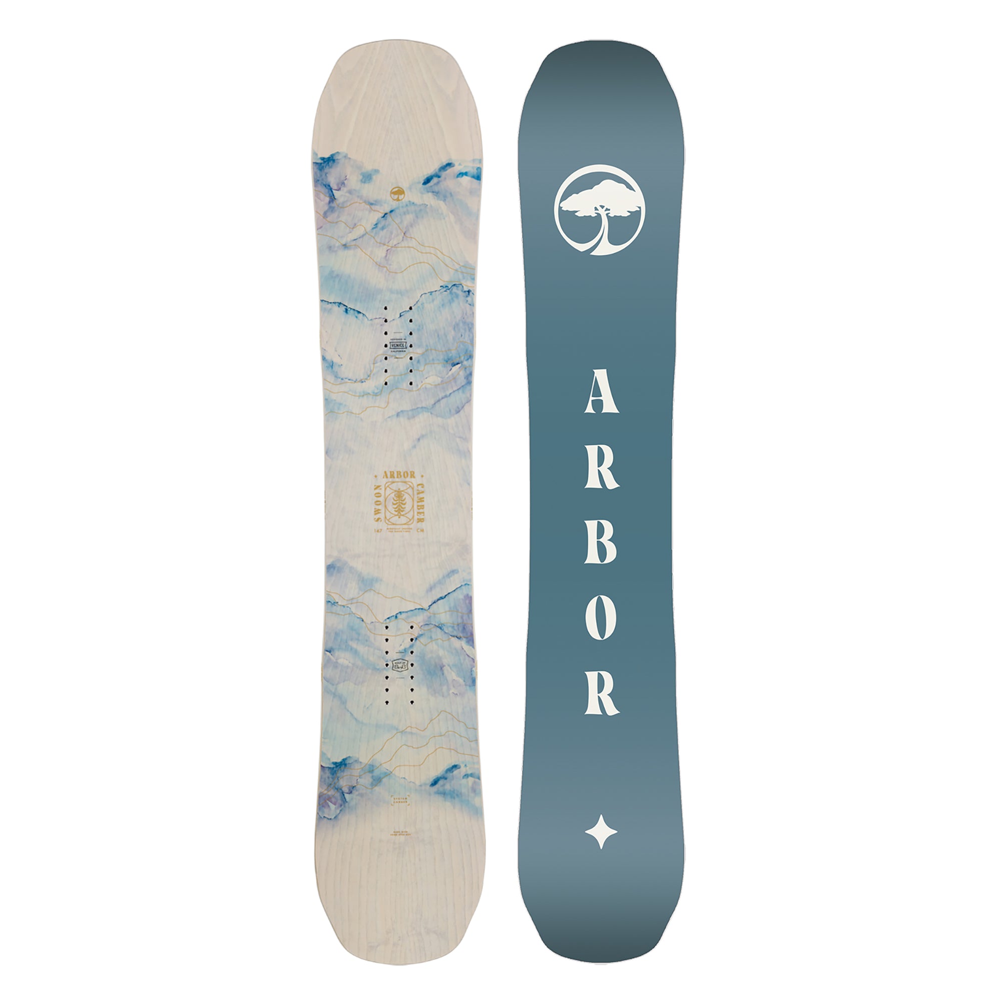 arbor snowboards vs burton Swoon Camber