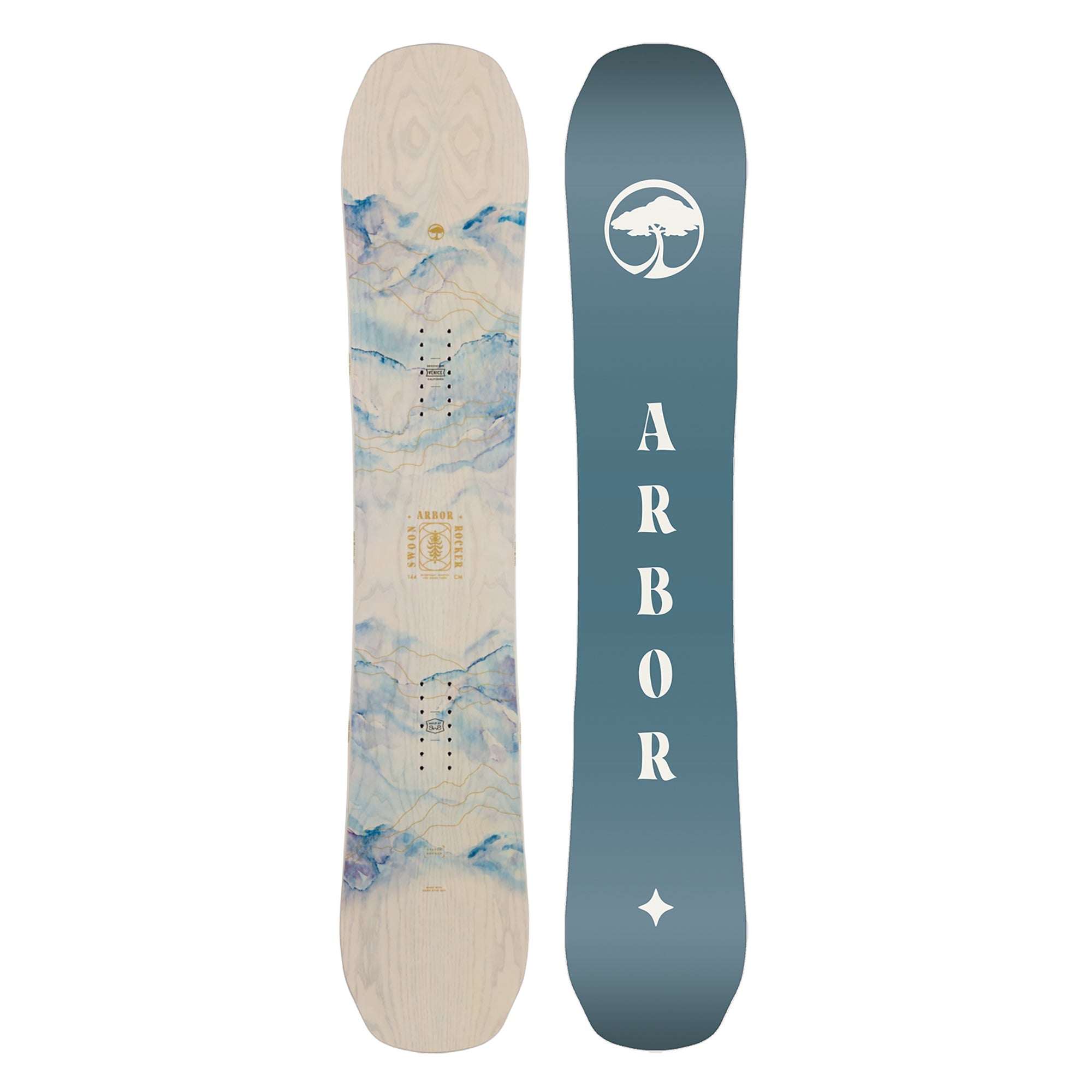 burton arbor snowboard Women's Swoon making it ideal for big jumps Arbor Snowboarding - Swoon Rocker