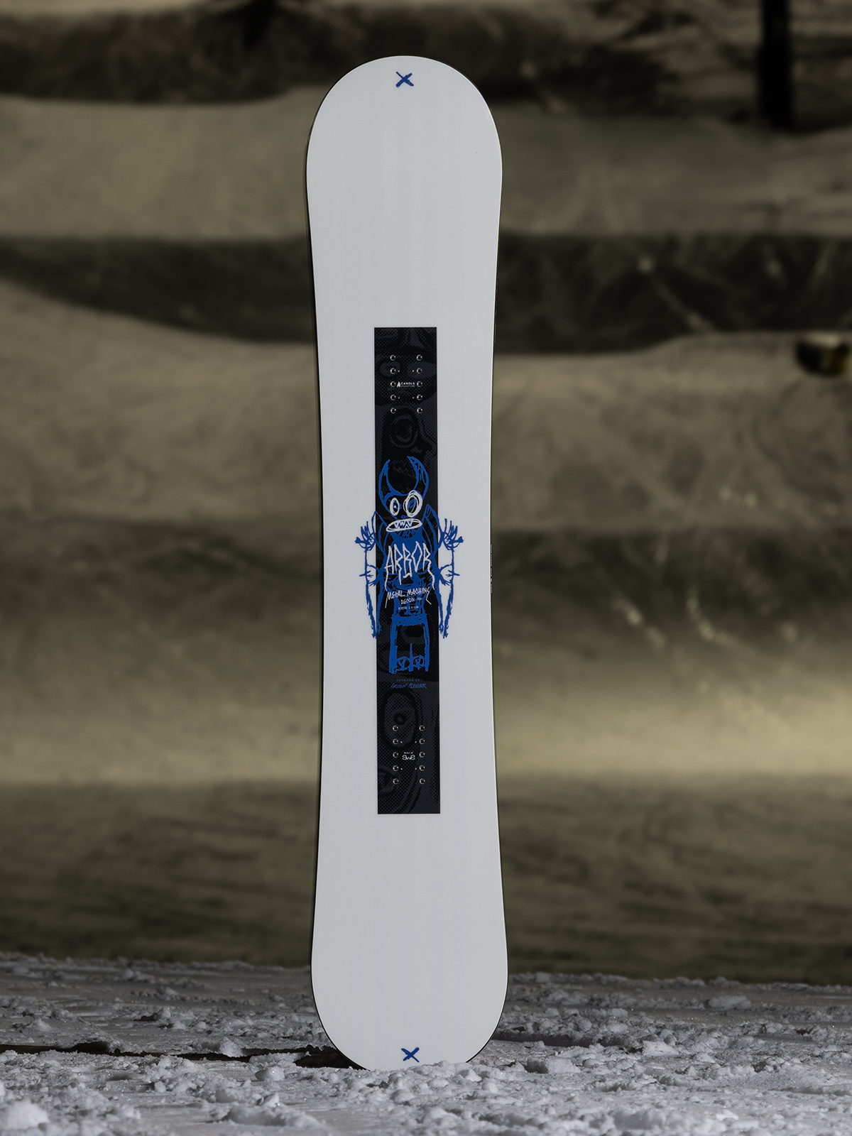 Metal Machine Decon Snowboard