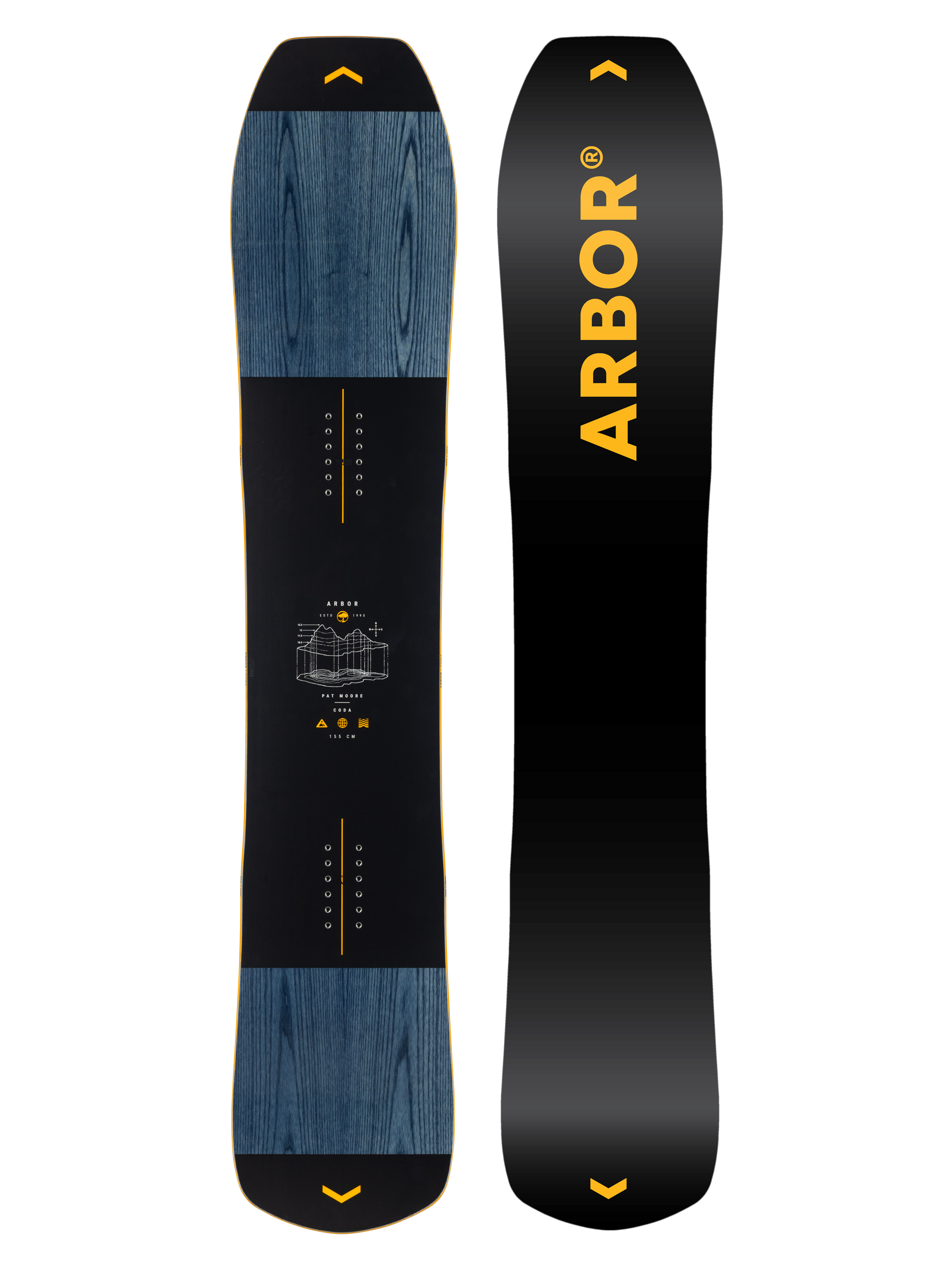 Arbor Snowboarding - Coda Snowboard 2027 – Arbor Collective