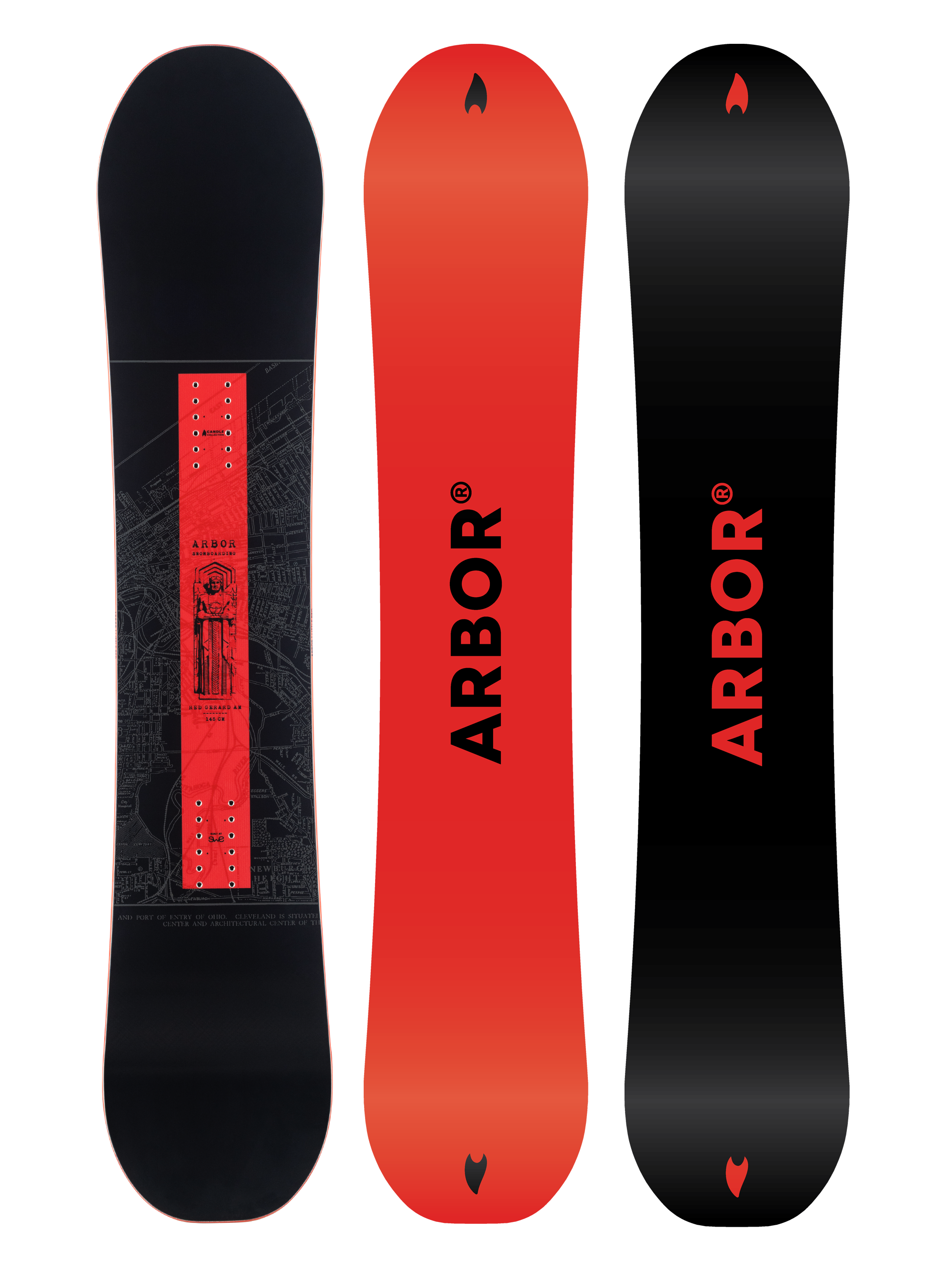 Arbor Snowboarding - Red Gerard Am Snowboard 2027 – Arbor Collective