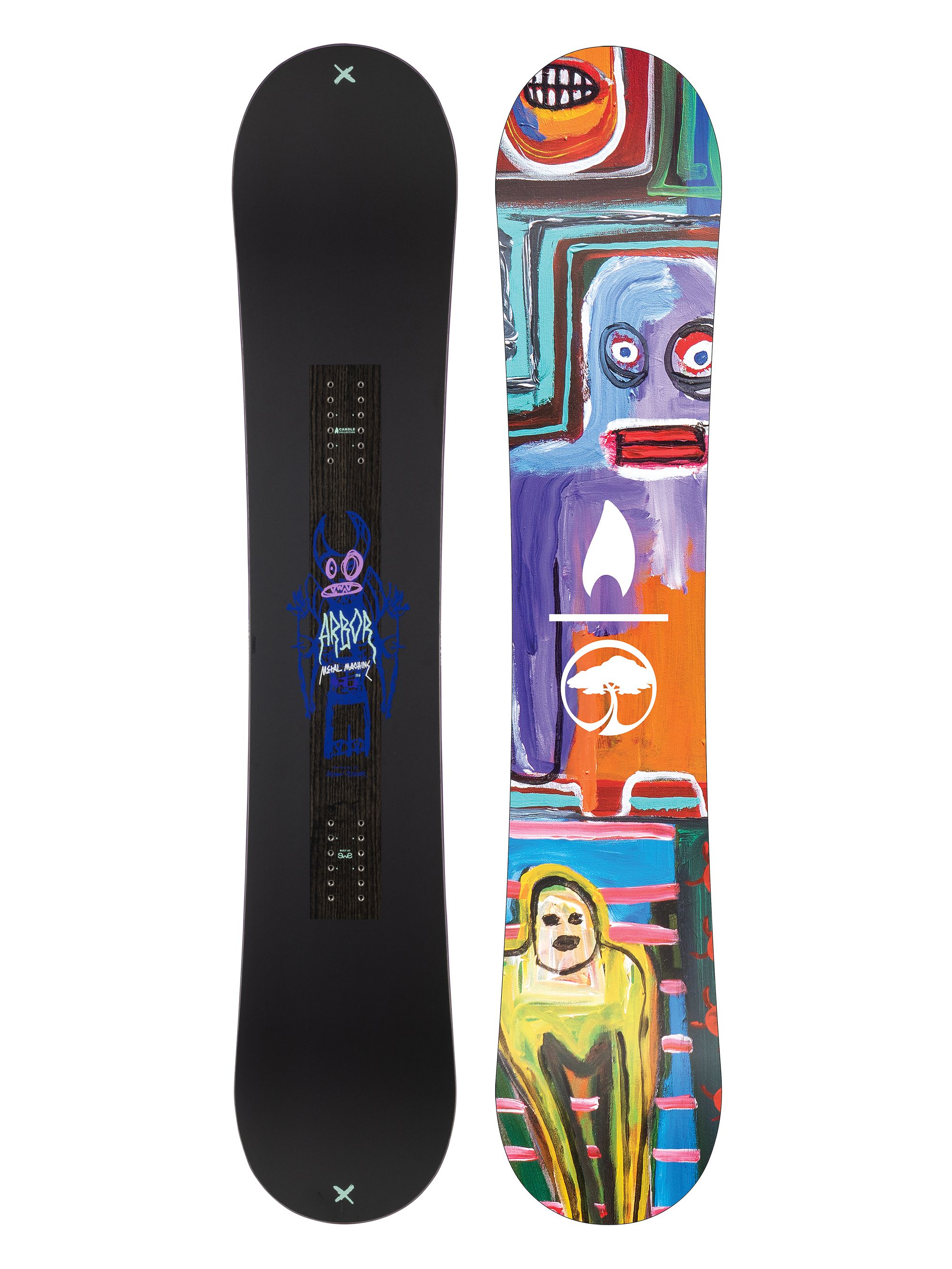 Metal Machine Snowboard