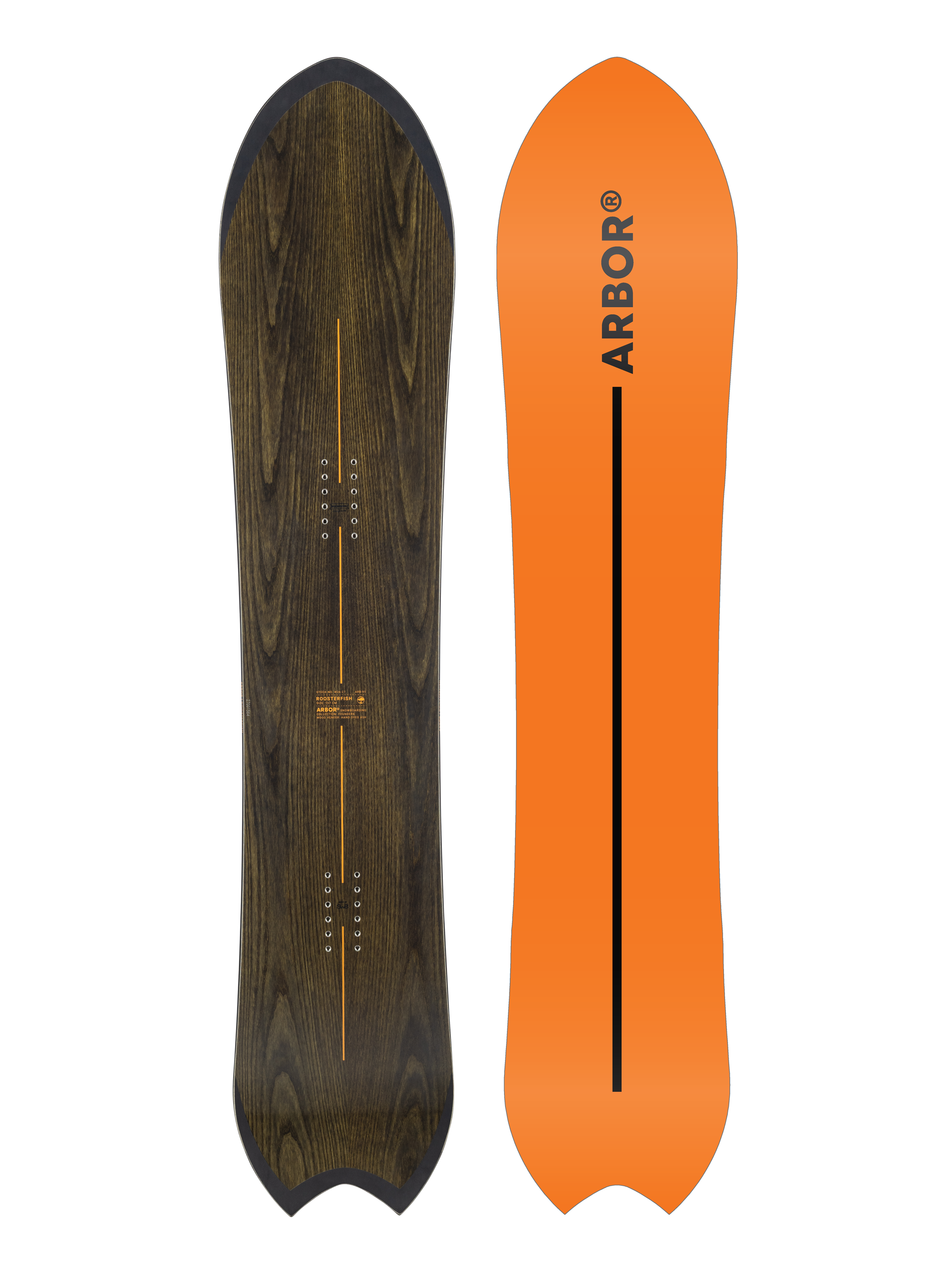 Arbor Snowboarding - Rooster Fish Snowboard 2027 – Arbor Collective