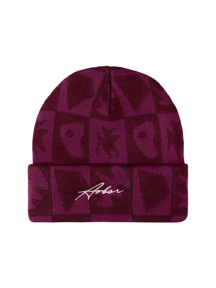 Roots Beanie - Mulberry