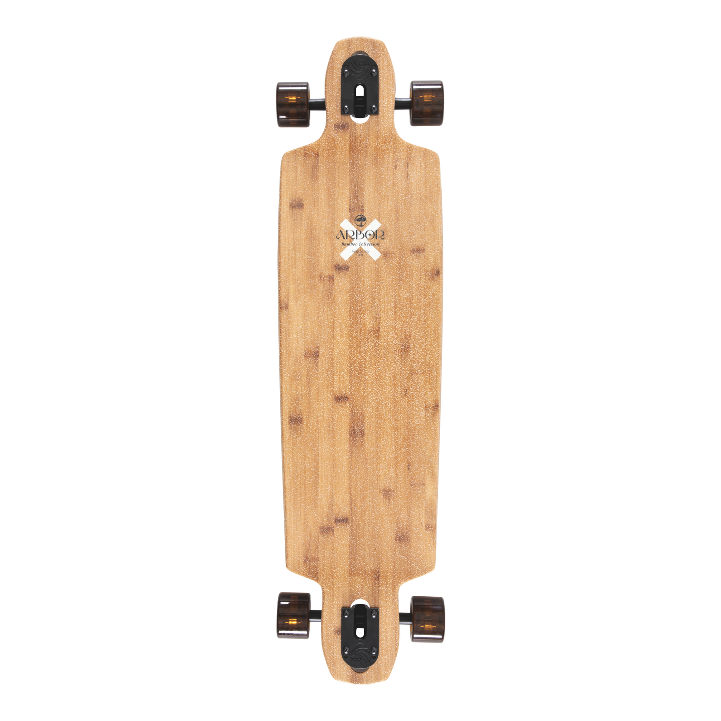 Arbor Skateboards - Bamboo Dropcruiser K Darmaeva longboard - top griptape