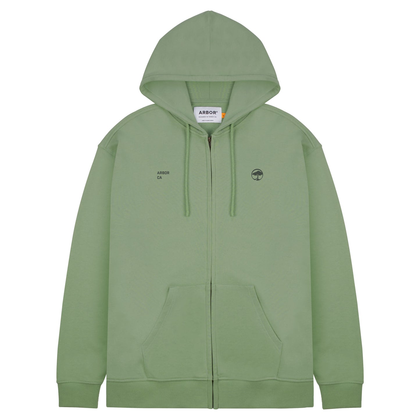 Surplus Zip Hood - Surplus Green