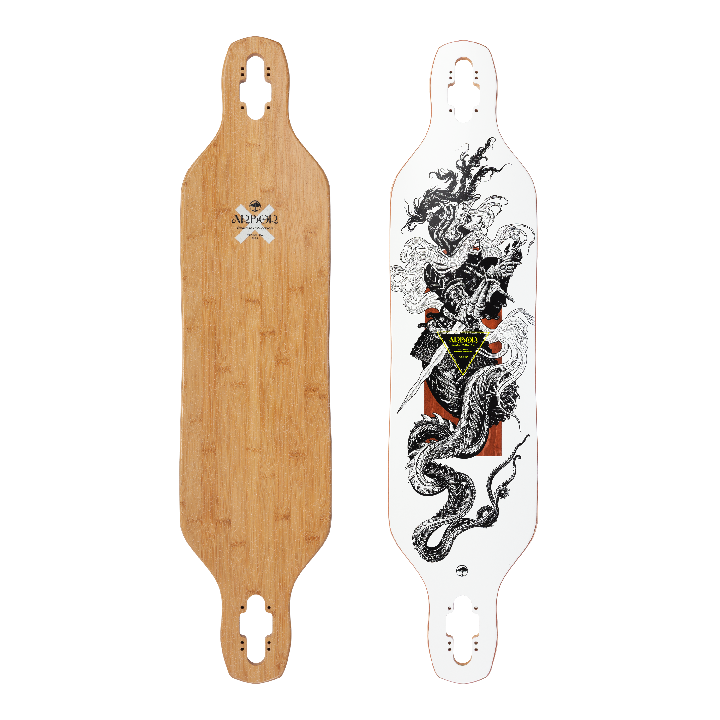 Arbor Bamboo Axis 40 K Darmaeva Deck Skateboard Deck – Arbor