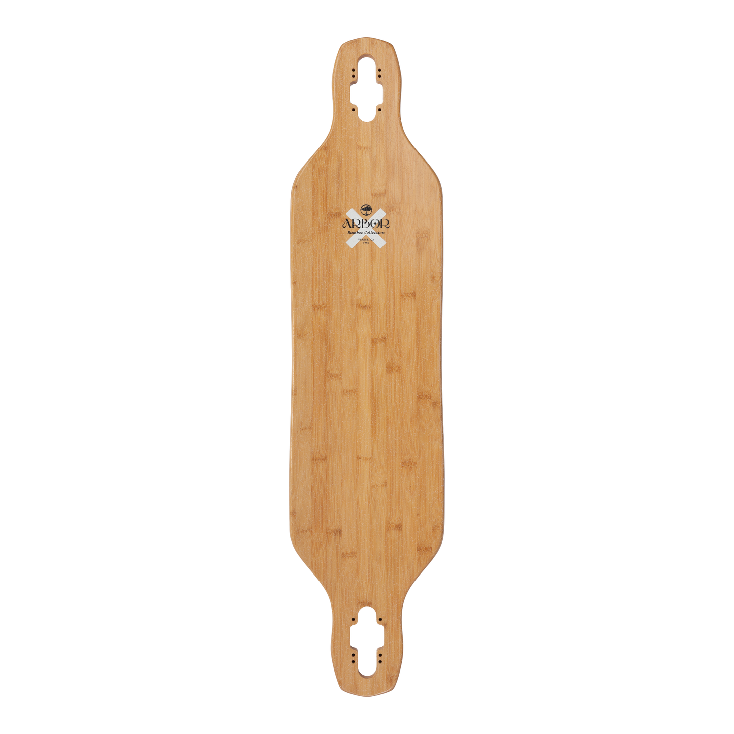 Arbor Performance Longboard Deck - Bamboo Axis 40 K Darmaeva - top