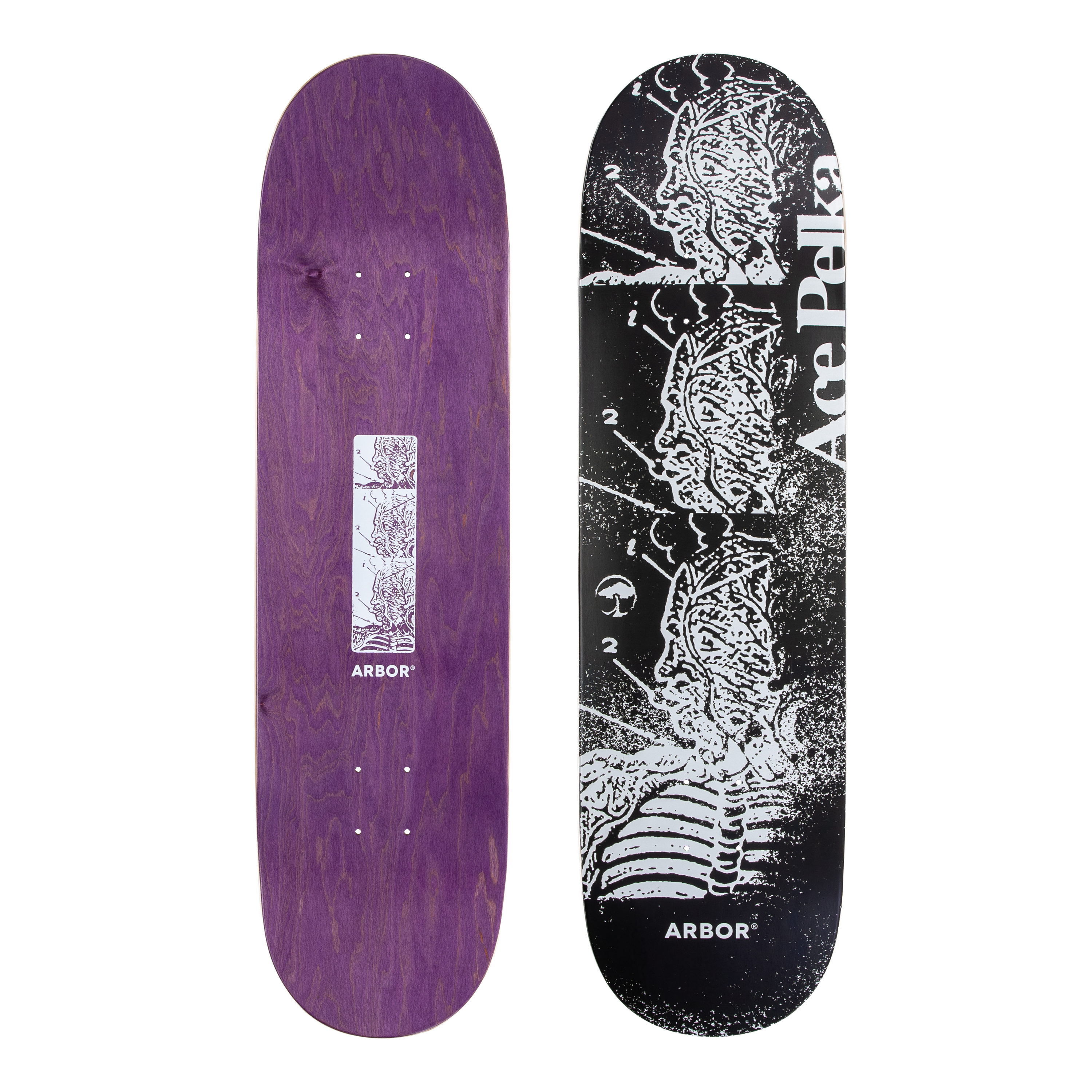 Arbor Forage 2.0 8.5 Team Skateboard Deck – Arbor Collective
