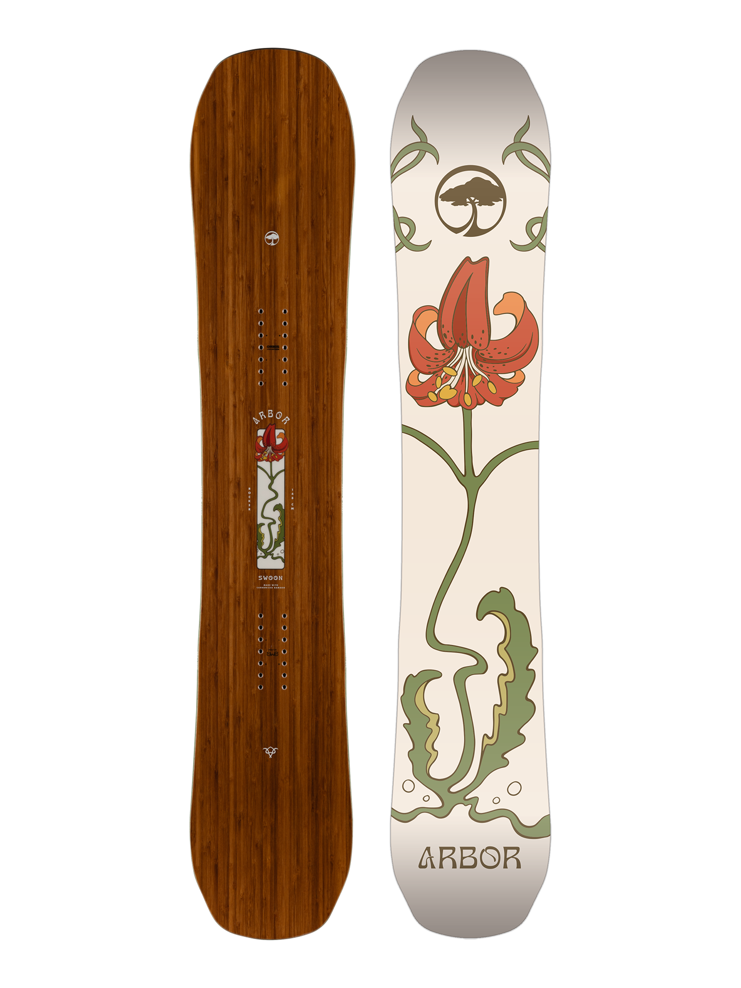 Arbor Snowboarding - Swoon Rocker Snowboard 24/25 – Arbor Collective Arbor Snowboarding - Swoon Rocker Snowboard 24/25 – Arbor Collective