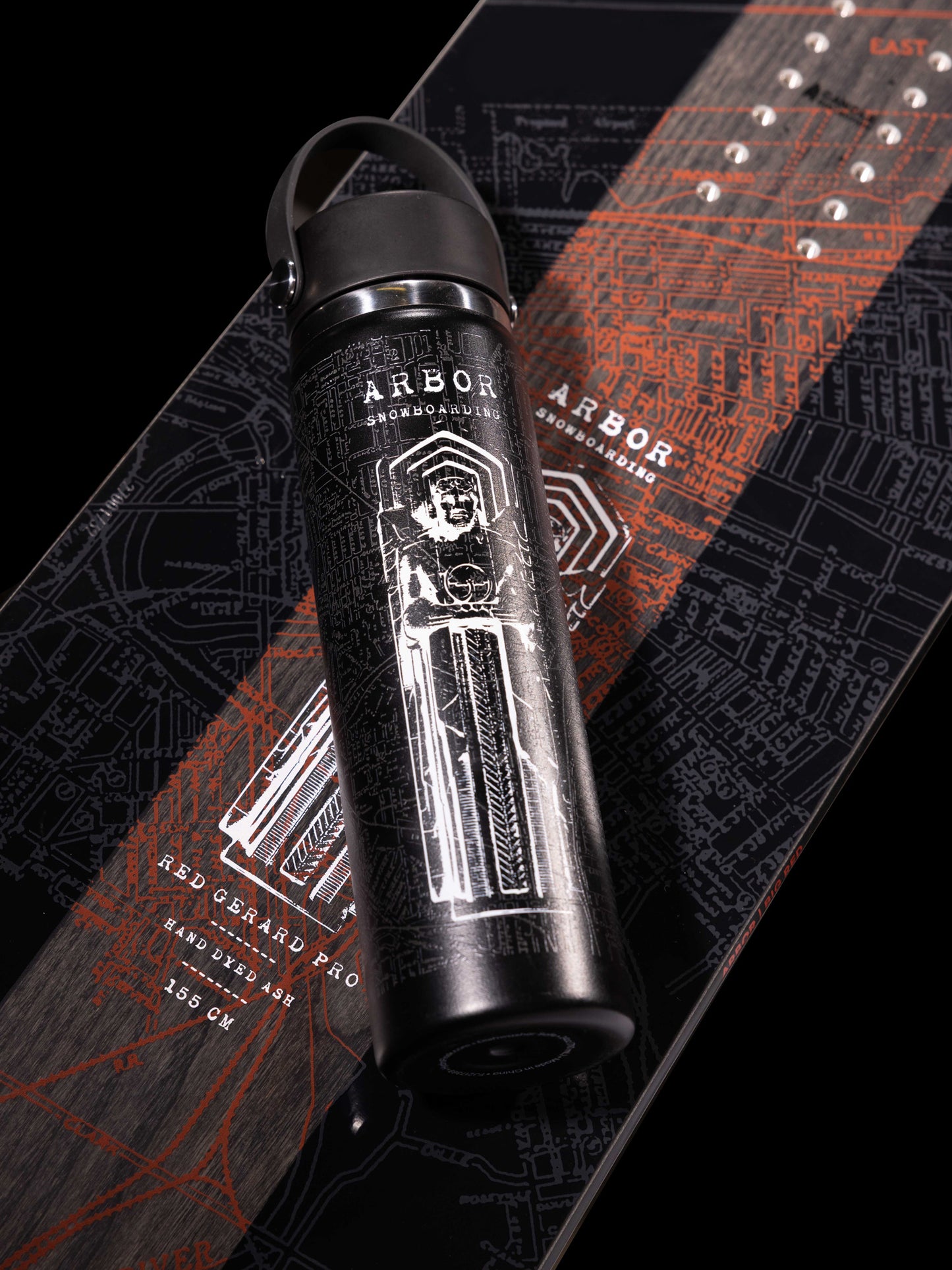 Hydro Flask + Arbor Red Gerard Bottle