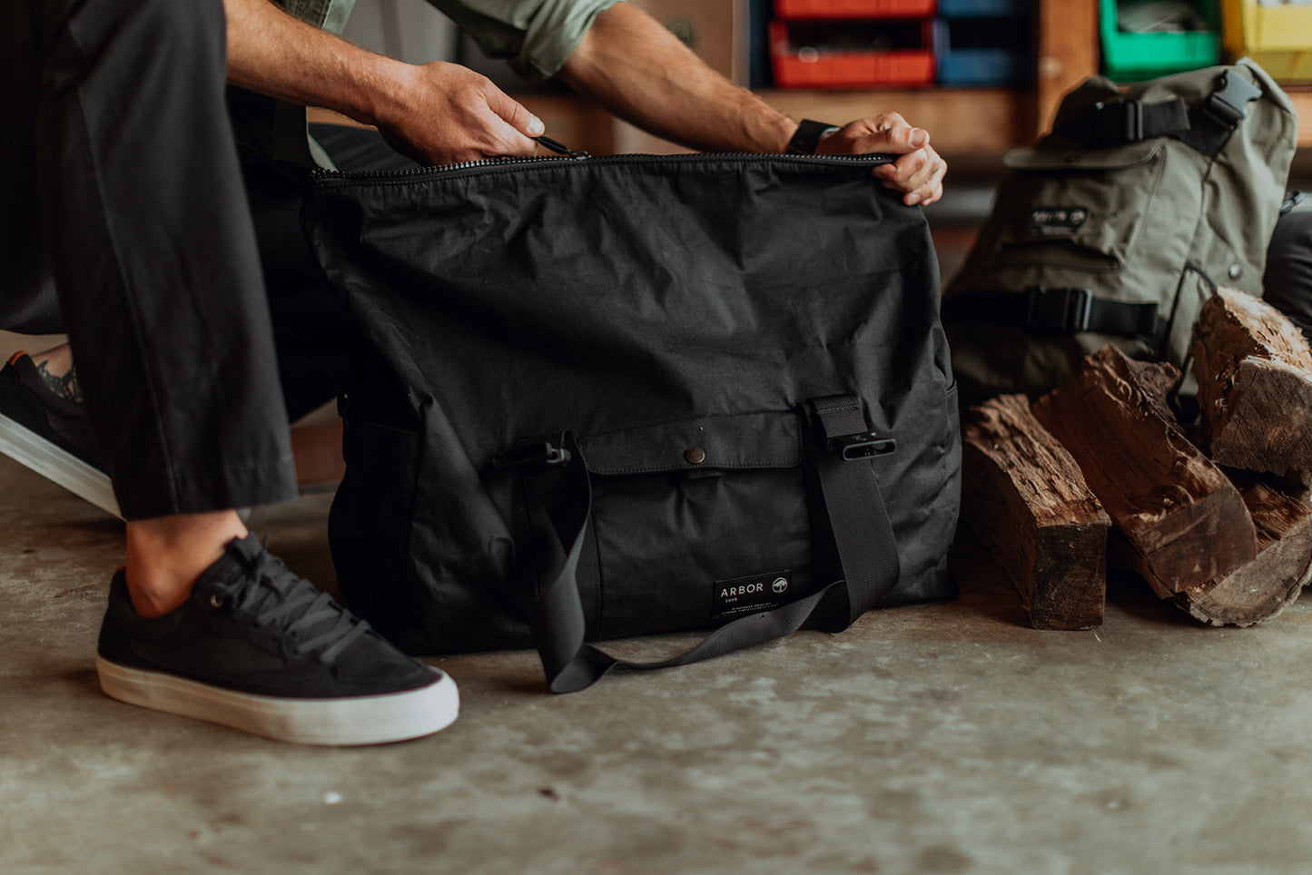 Up-Cargo Duffle - Black