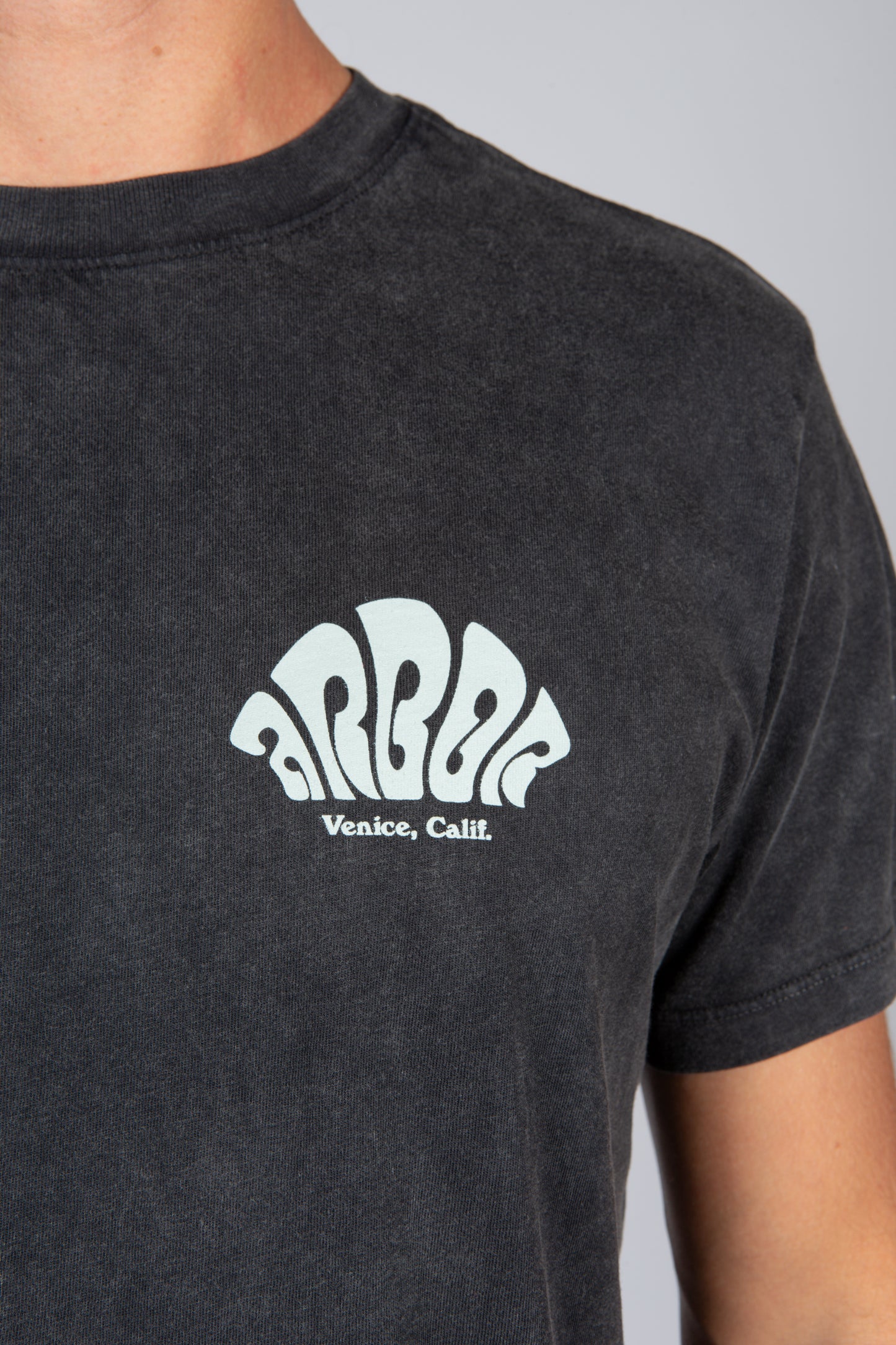 Microdose Tee - Mineral Wash Black