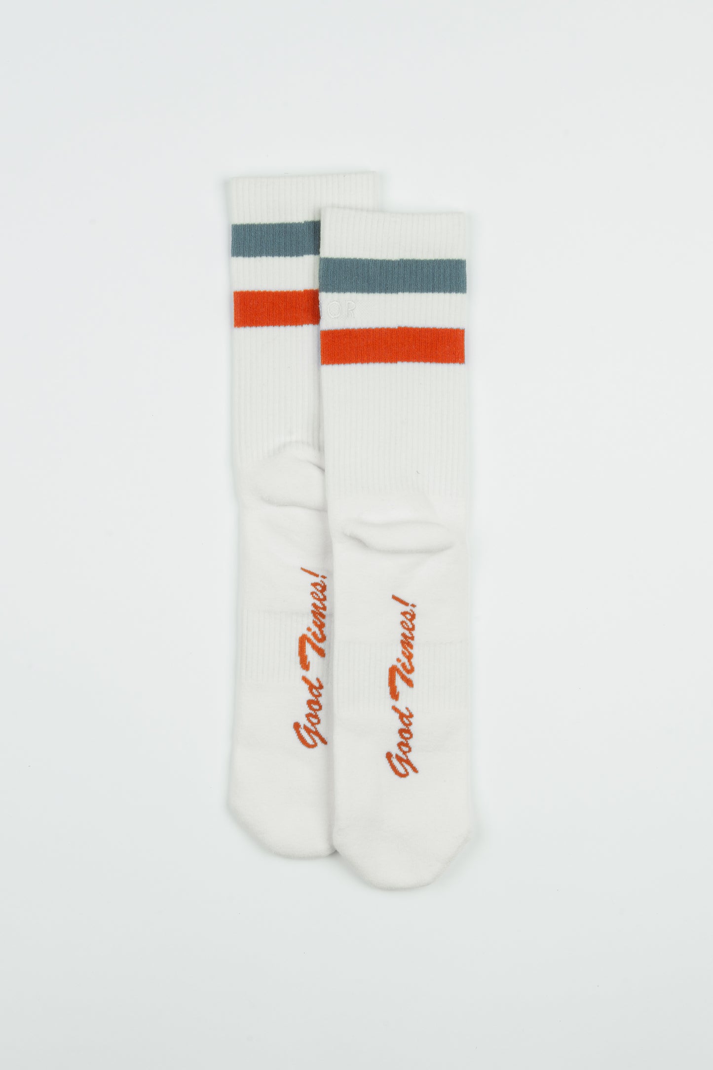 Good Times Vintage Stripes Socks - Blue Red