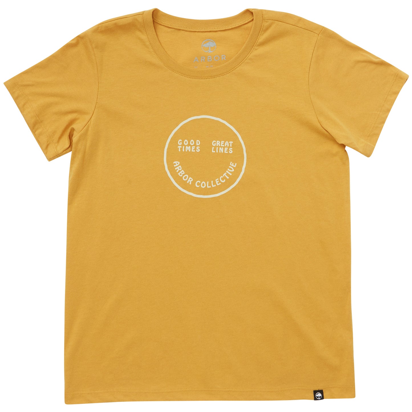 Happy Trails Tee - Mustard
