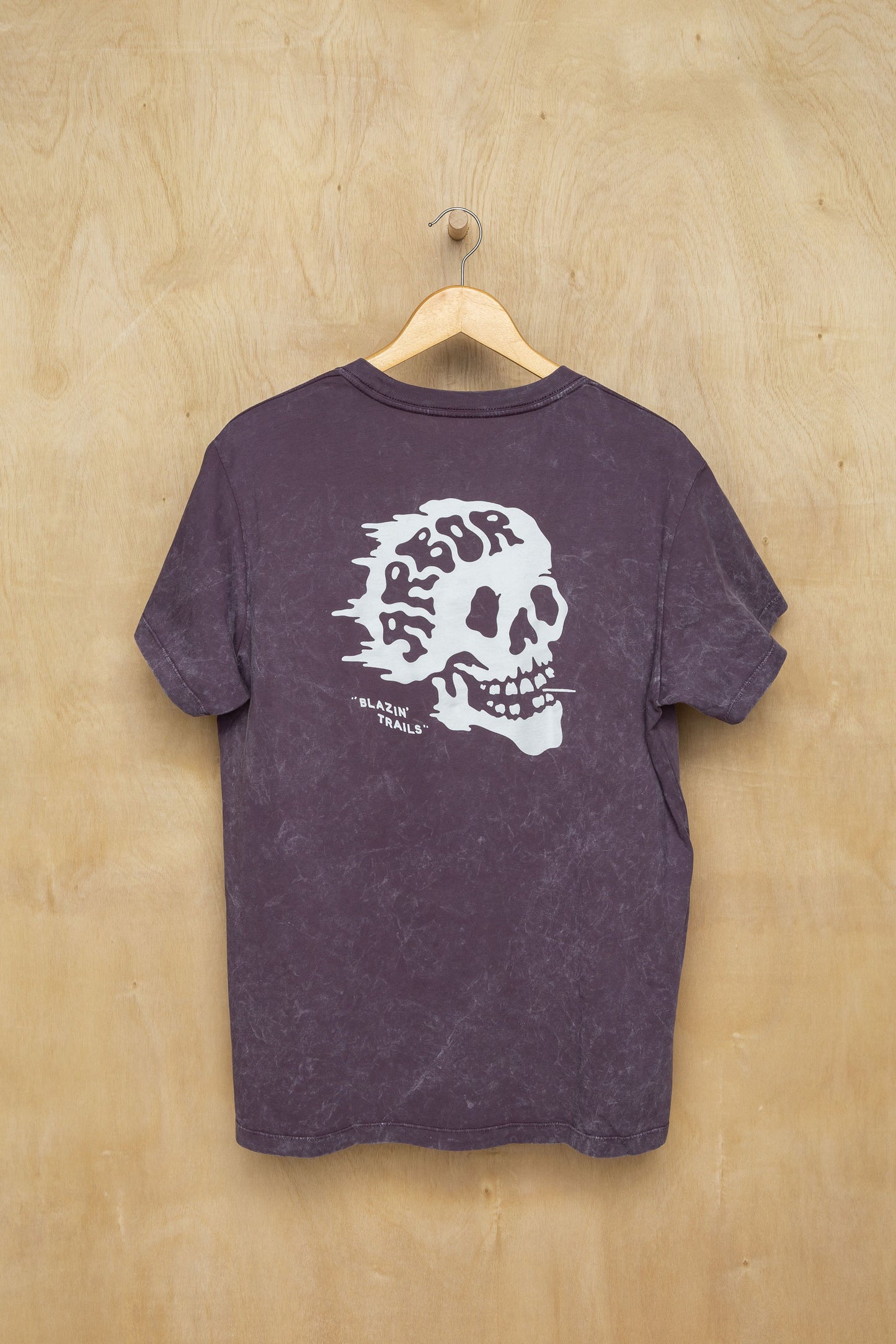 Blazin Trails Tee - Mineral Wash Purple