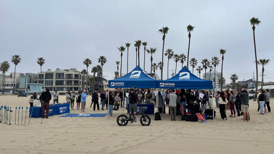 Surfrider and Arbor Clean Up Venice Beach