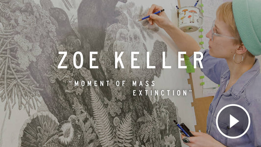 Artist Profile :: Zoe Keller - Moment of Mass Extinction