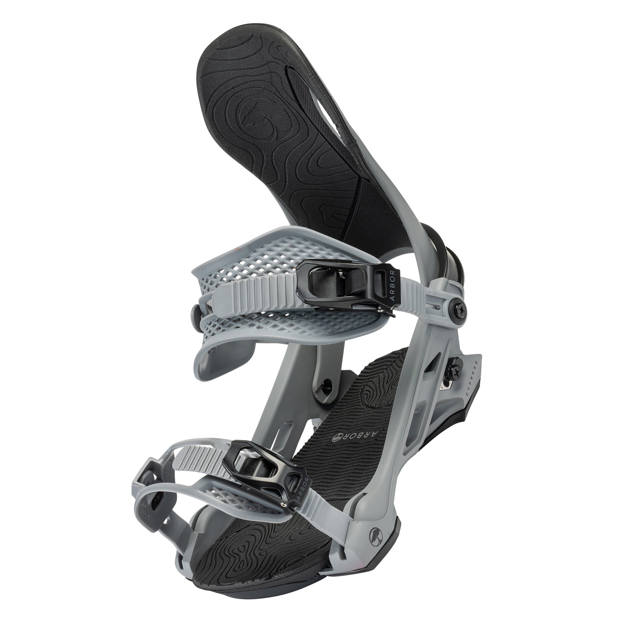 Arbor Snowboarding - Cypress Snowboard Bindings - Cement – Arbor