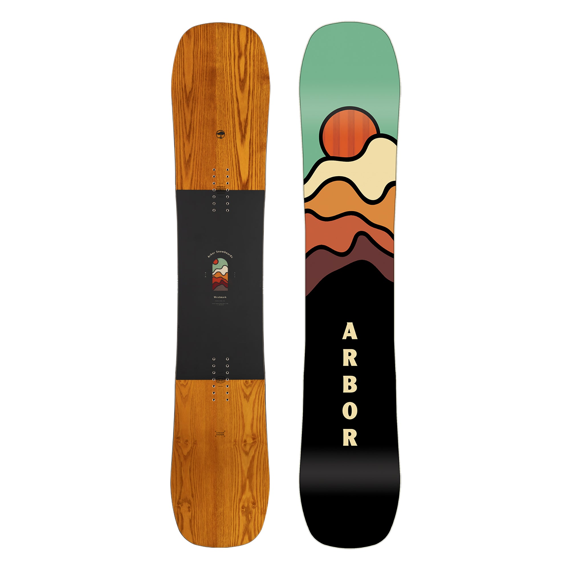 ARBOR West Mark camber 【150cm】 01-