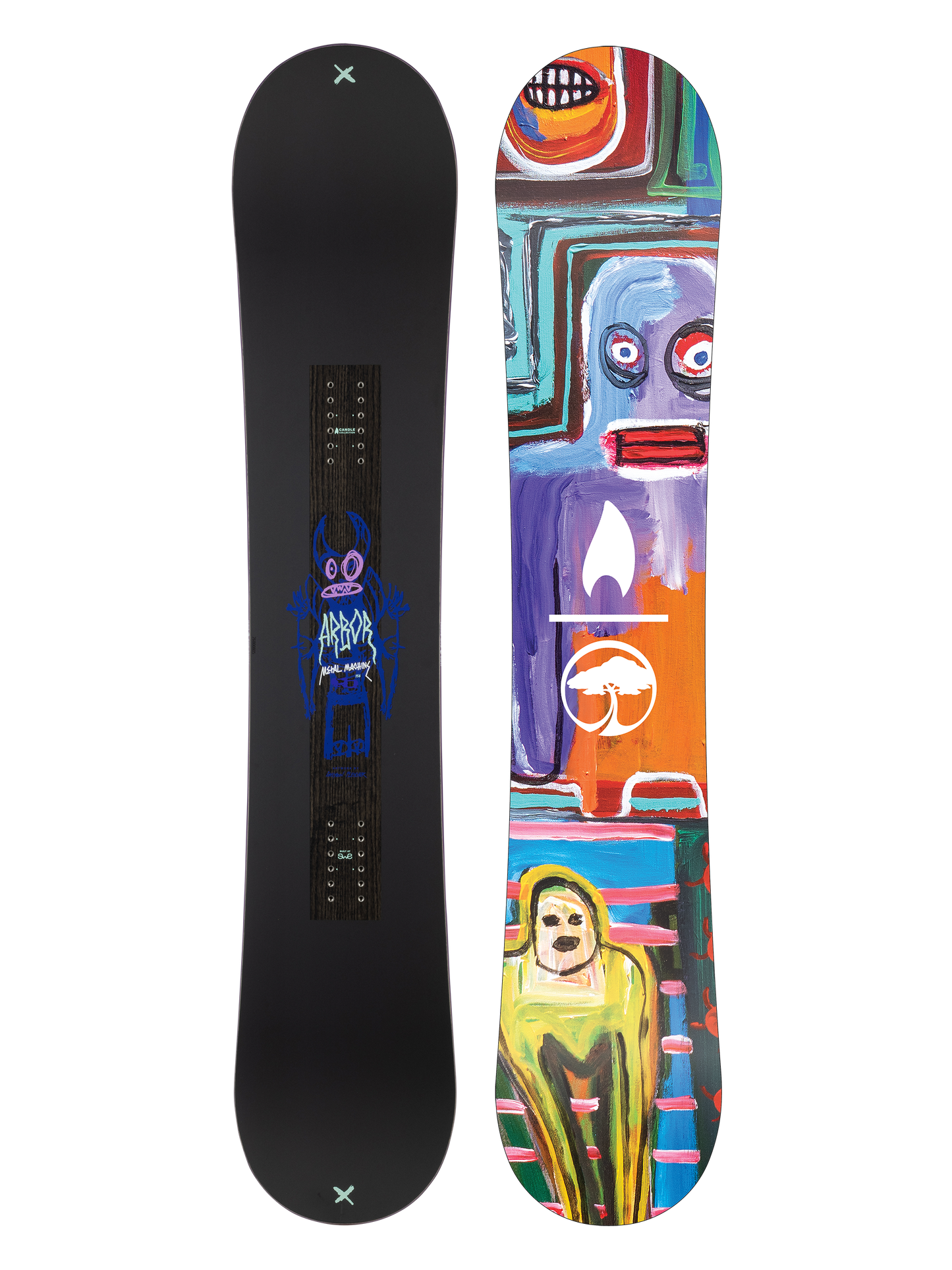 Metal Machine Snowboard