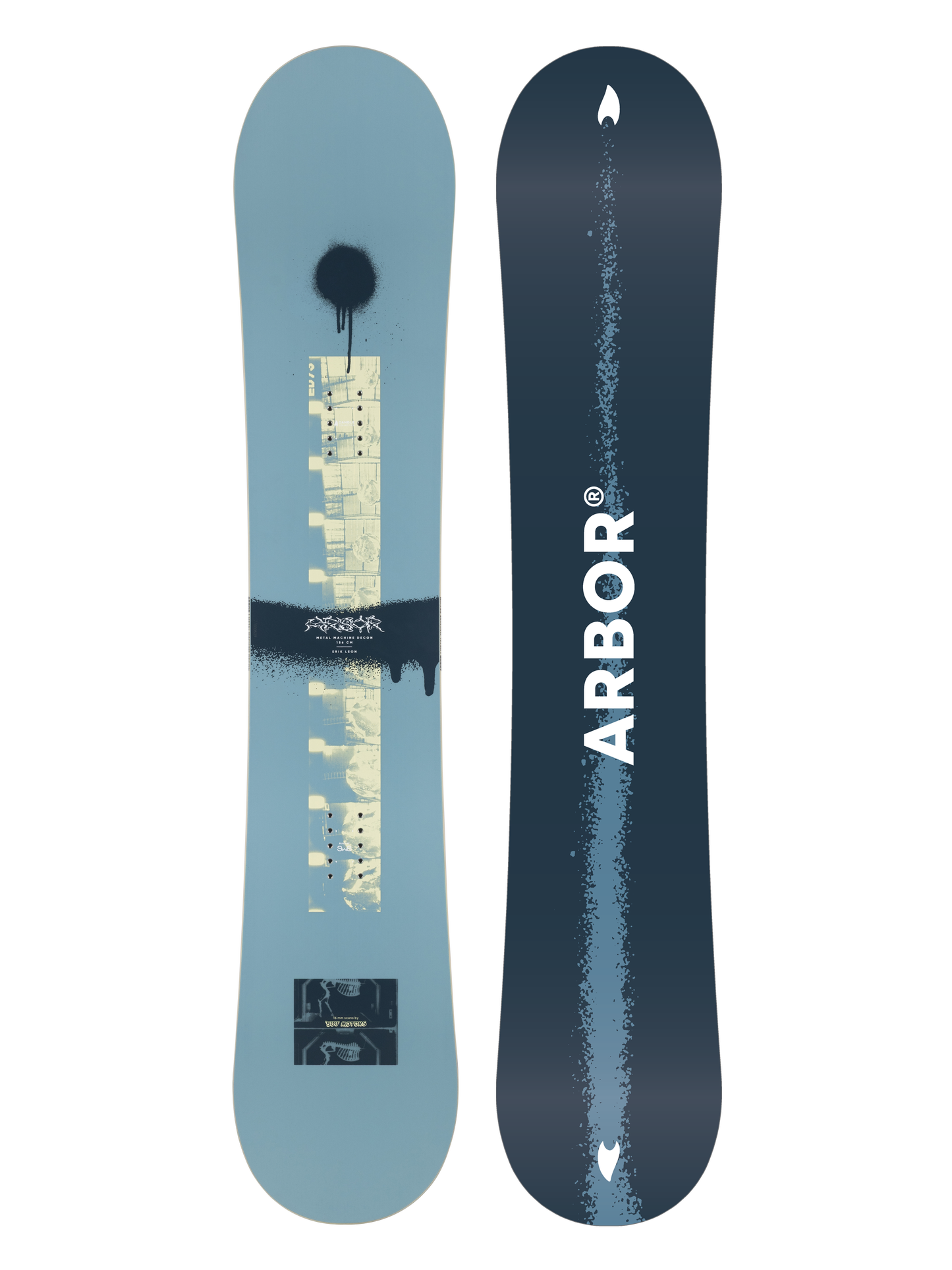 Metal Machine Decon Snowboard