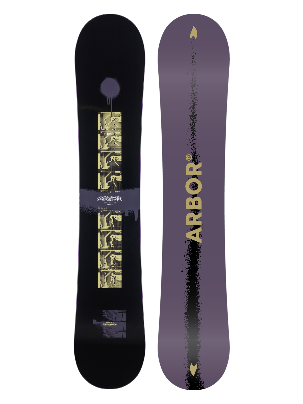 Metal Machine Snowboard