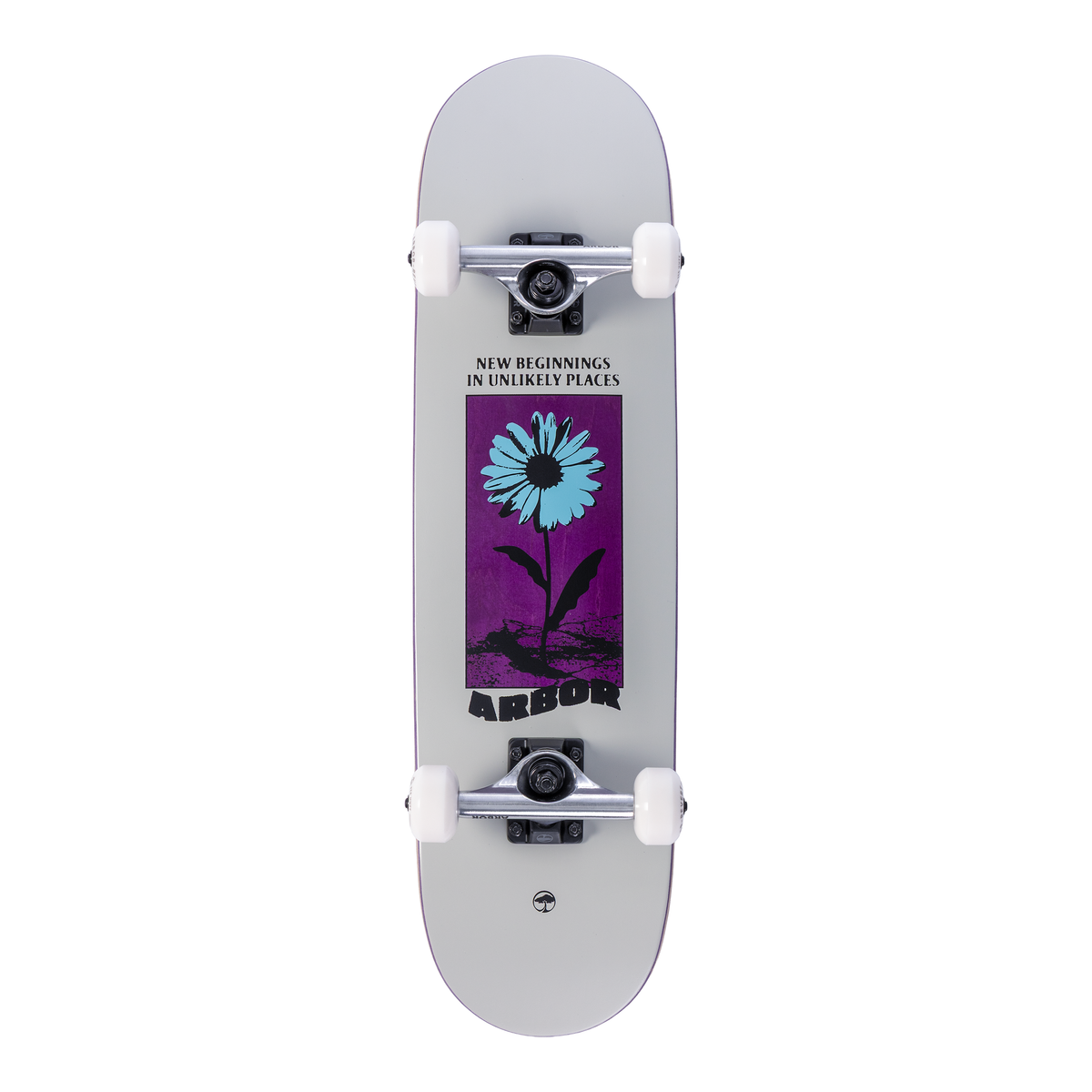 Arbor Daisy Mini Complete Skateboard graphic