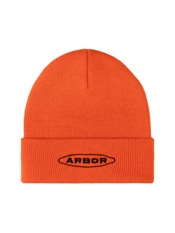 Craft Oval Beanie - Coral Orange