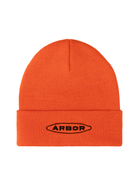 Arbor Apparel - Craft Oval Beanie - Coral Orange – Arbor Collective