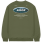 Arbor Mountain Craft Sweatshirt Fleece Army Green Graphic