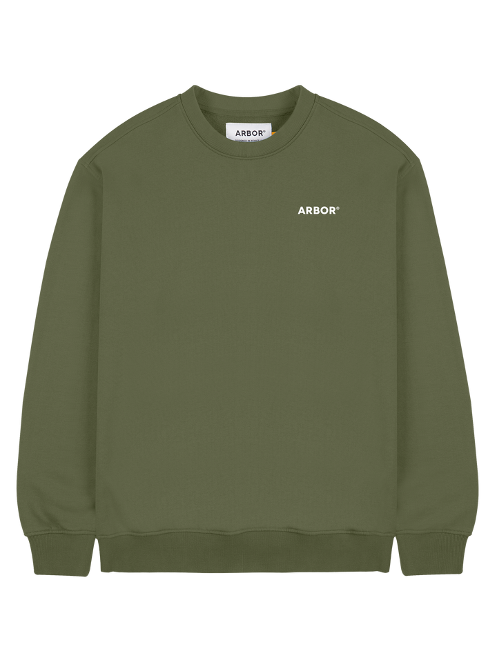 Arbor Mountain Craft Sweatshirt Fleece Army Green