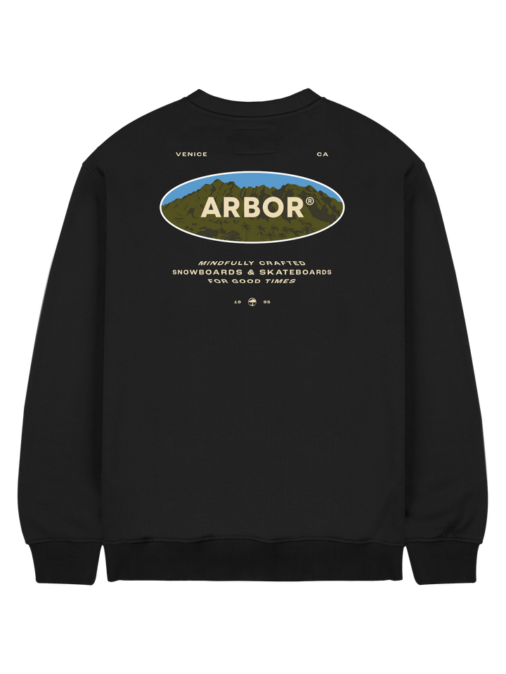 Arbor Mountain Craft Sweatshirt Fleece Black Graphic