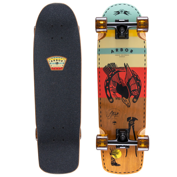 Arbor Skateboards Pilsner Artist Series Jess Mudgett Cruiser