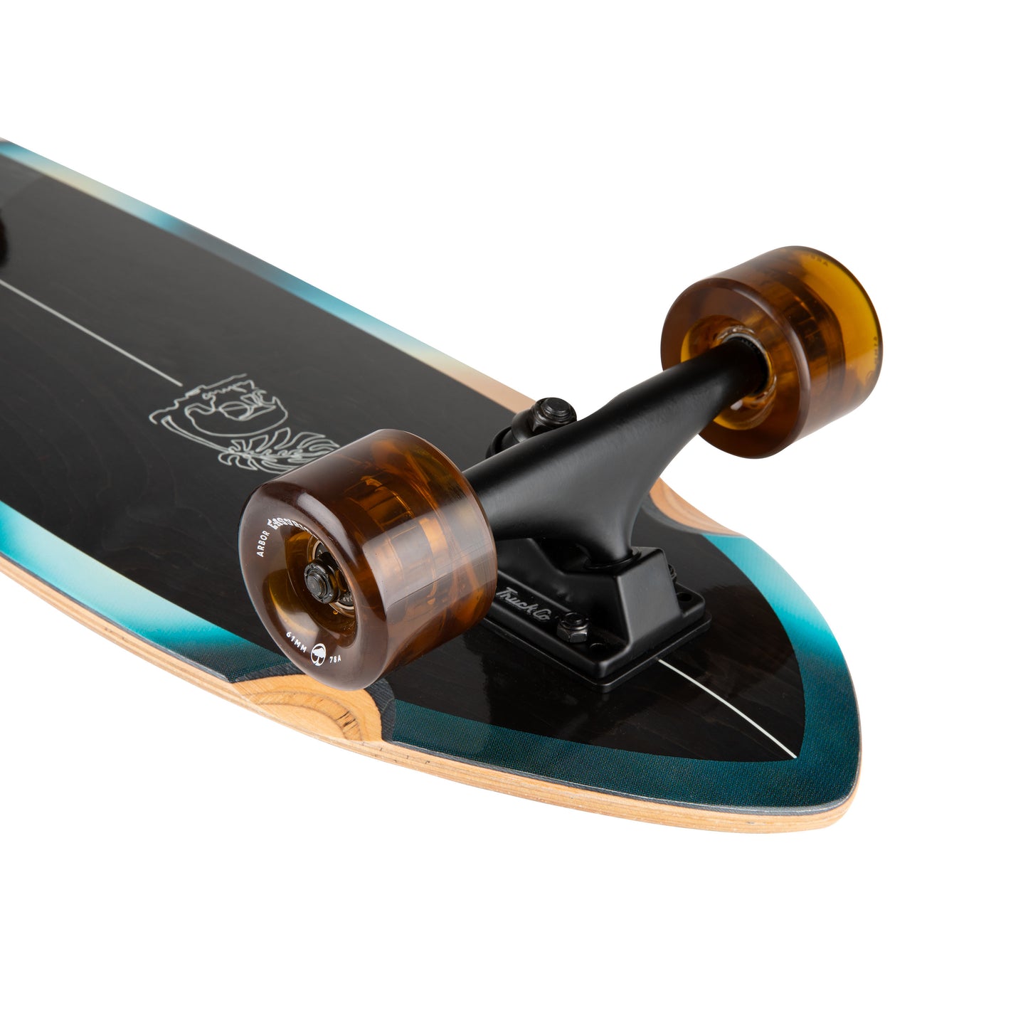 Skate carver super surfer surfskate cruiser