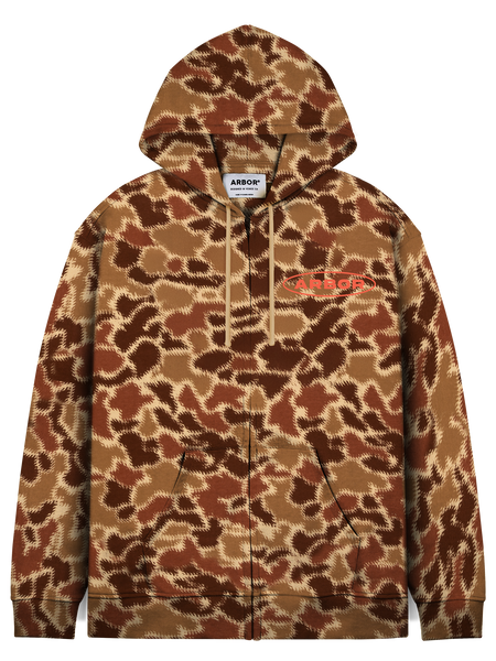 Arbor Apparel - Craft Zip Hood - Ripple Camo – Arbor Collective