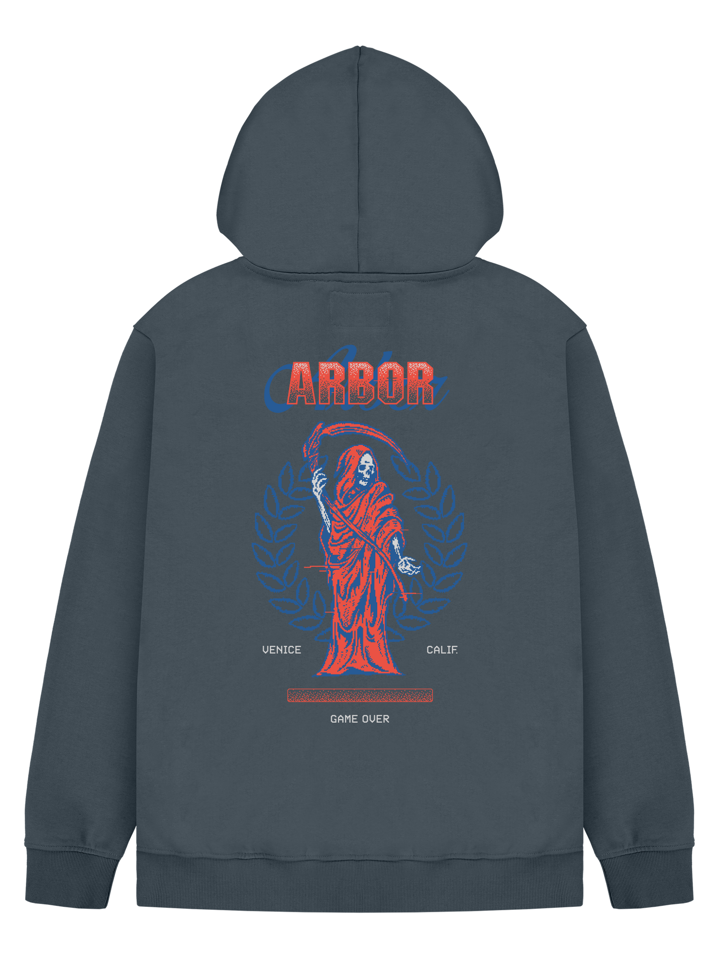 Arbor Apparel - Reaper Hooded Sweatshirt Hoodie - back
