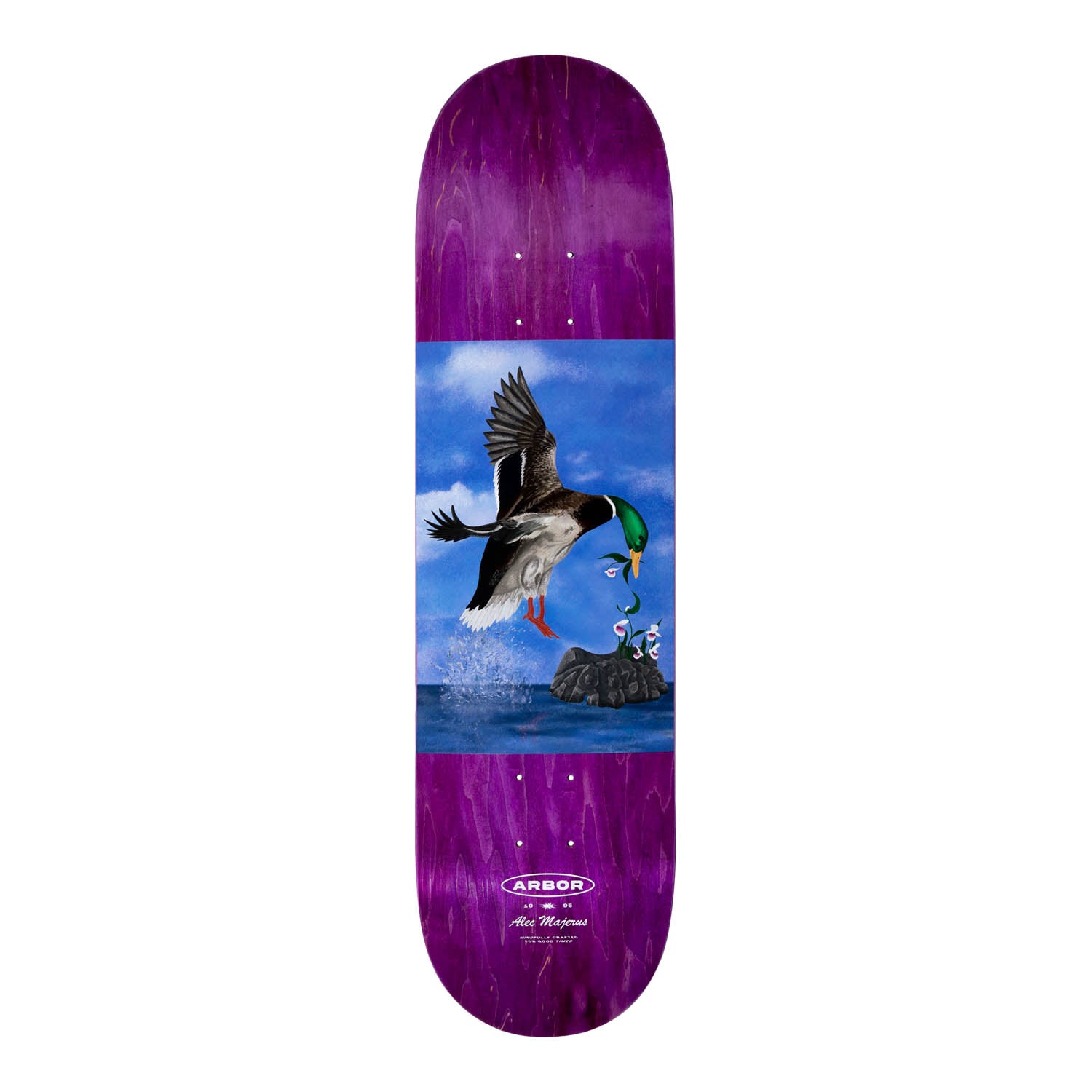 Arbor Skateboards Alec Majerus Origins Skateboard Deck - Thumbnail 2
