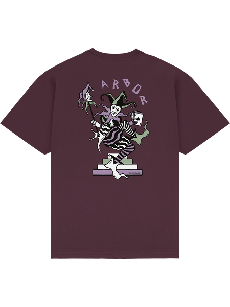 Arbor Apparel - Deathcard T-Shirt - Mulberry – Arbor Collective