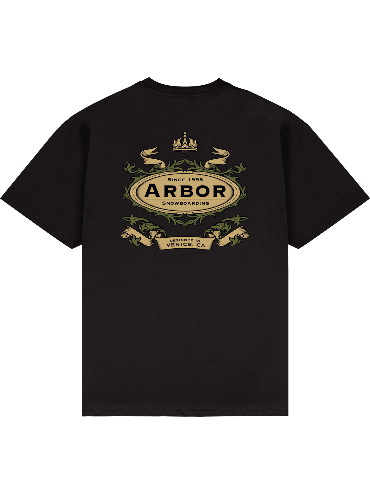 Arbor Element T-Shirt Tee Black graphic