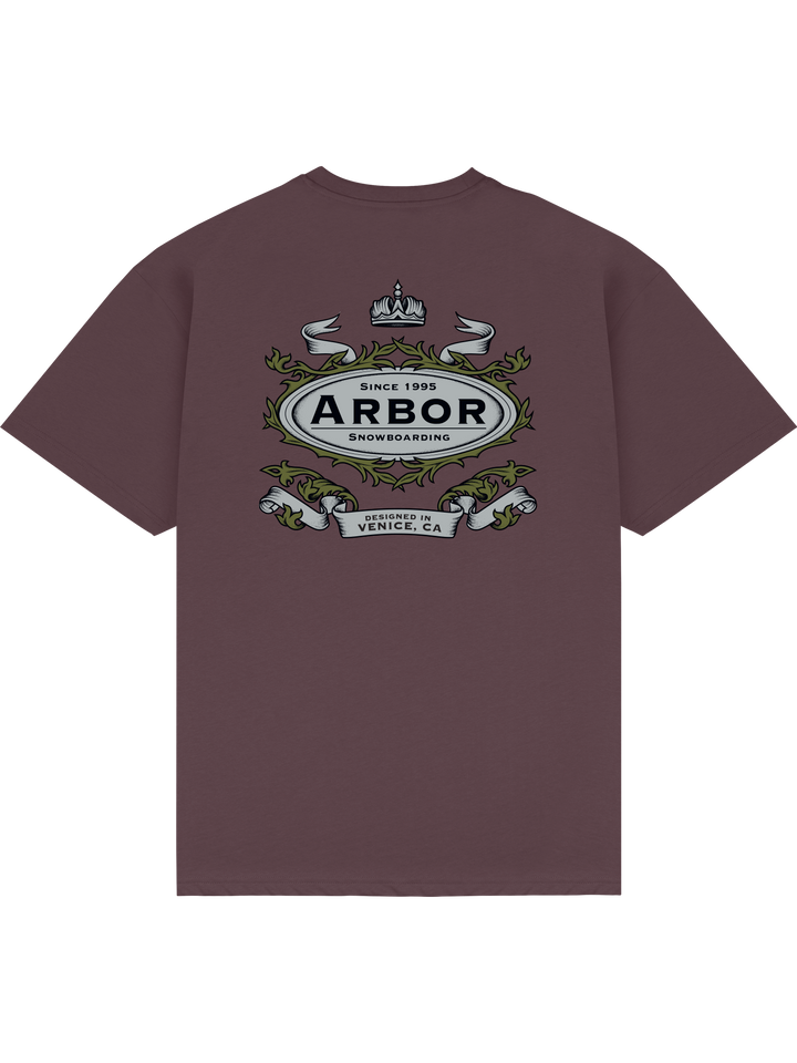 Arbor Element T-Shirt Tee Cocoa Powder graphic