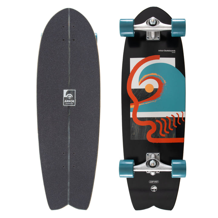 Arbor X Carver CX Surfskate Fat Fish