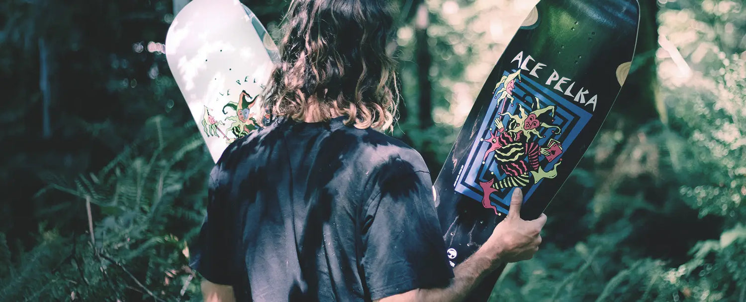 Ace Pelka Death Card Skateboard Decks