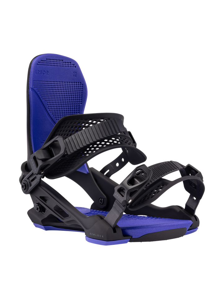 ARBOR HEMLOCK ML BLACK ビンディング　グラトリ　ラントリ Arbor Snowboarding - Hemlock Snowboard Bindings - Black
