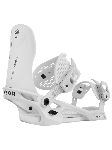 Arbor Snowboarding - Spruce Binding White 24/25 – Arbor Collective Arbor Snowboarding - Spruce Binding White 24/25 – Arbor Collective