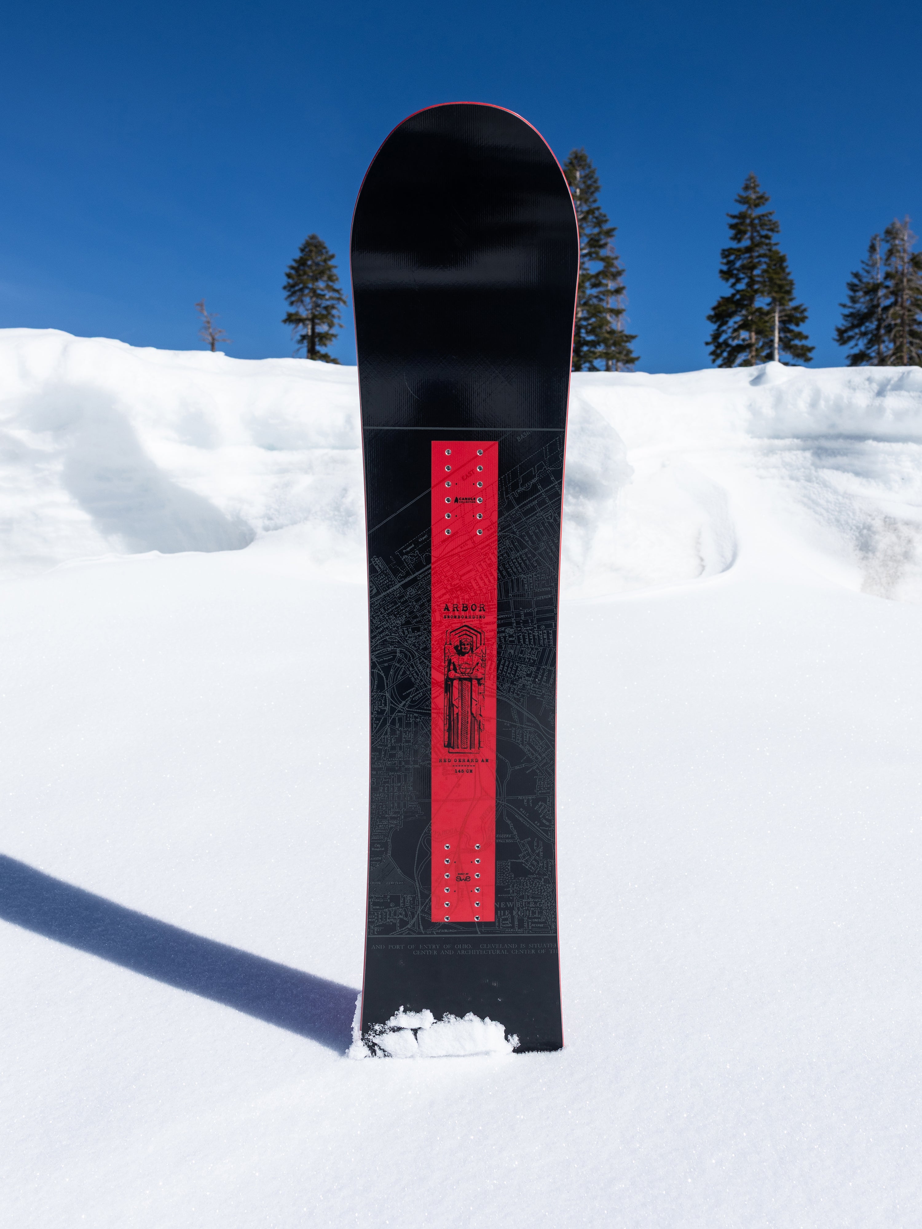 Arbor Snowboarding - Red Gerard Am Snowboard 2027 – Arbor Collective