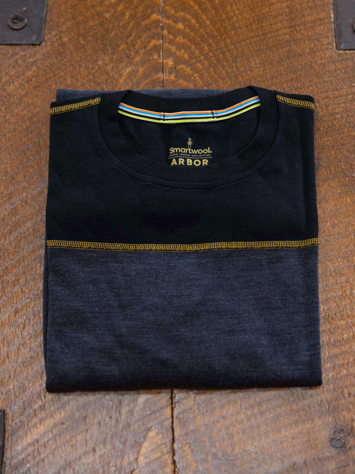 Smartwool + Arbor Thermal Merino Base Layer Colorblock Crew