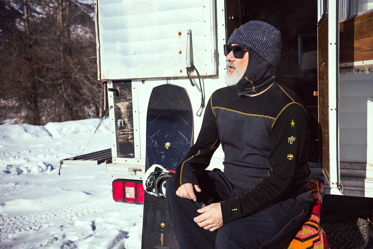 Smartwool + Arbor Thermal Merino Base Layer Colorblock Crew