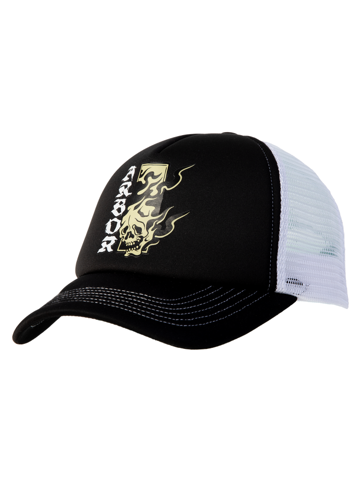 Arbor Gateway Trucker Mesh Back Cap Black and White