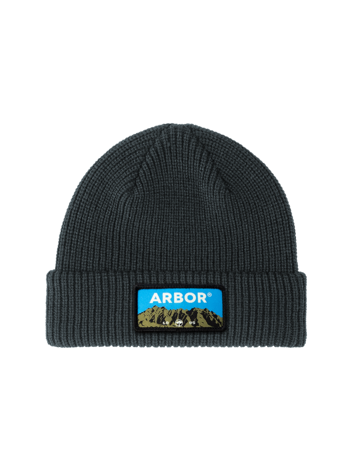 Arbor Mountain Craft Beanie Graphite with patch